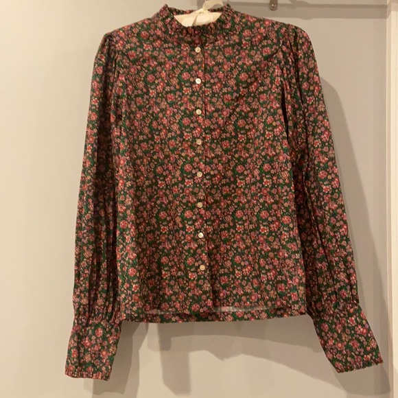 Doen Prima Blouse in Amelie Liberty floral print - Picture 2 of 9